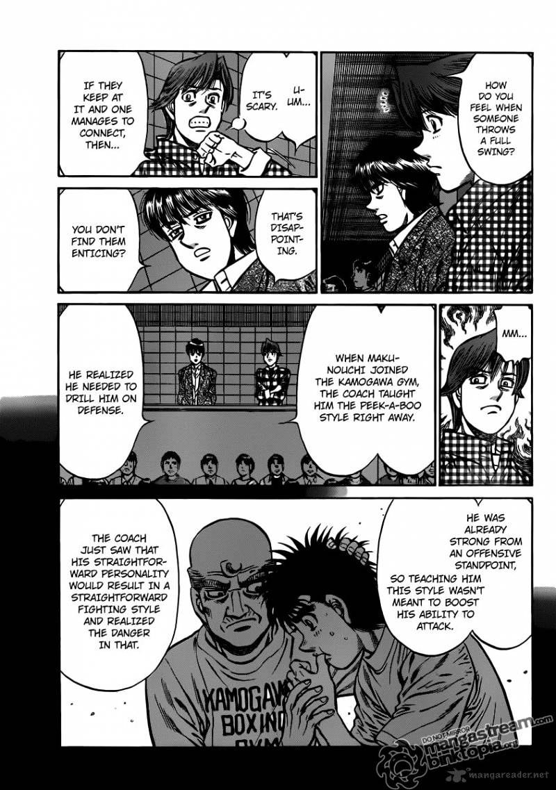 Hajime no Ippo: Fighting Spirit, Chapter 935 image 05
